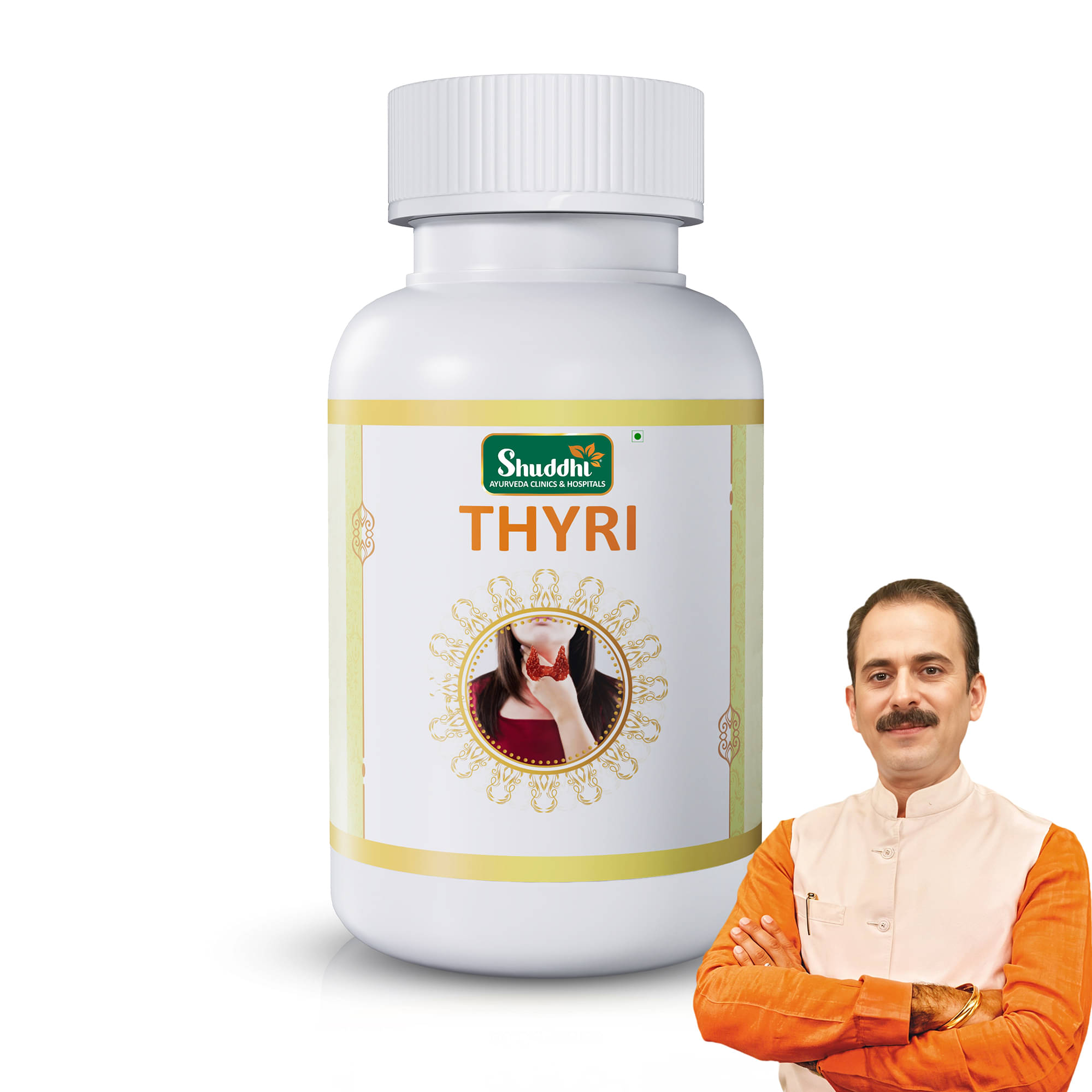     			Shuddhi Thyri | Herbal Supplements For Thyroid Care, 60 Capsules
