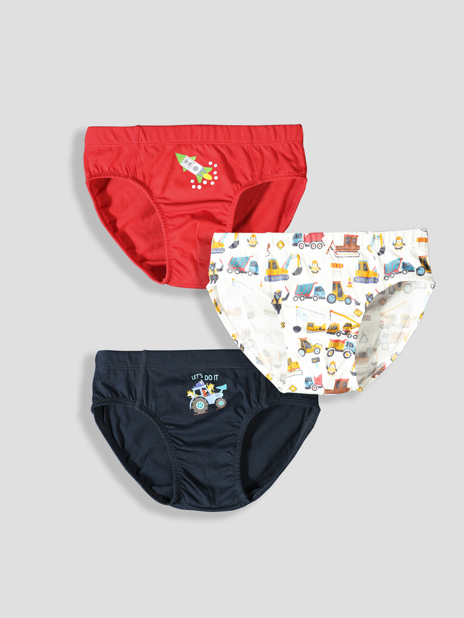     			TRESNOVA Pack of 3 Boys Cotton Briefs ( Multicolor 1 )
