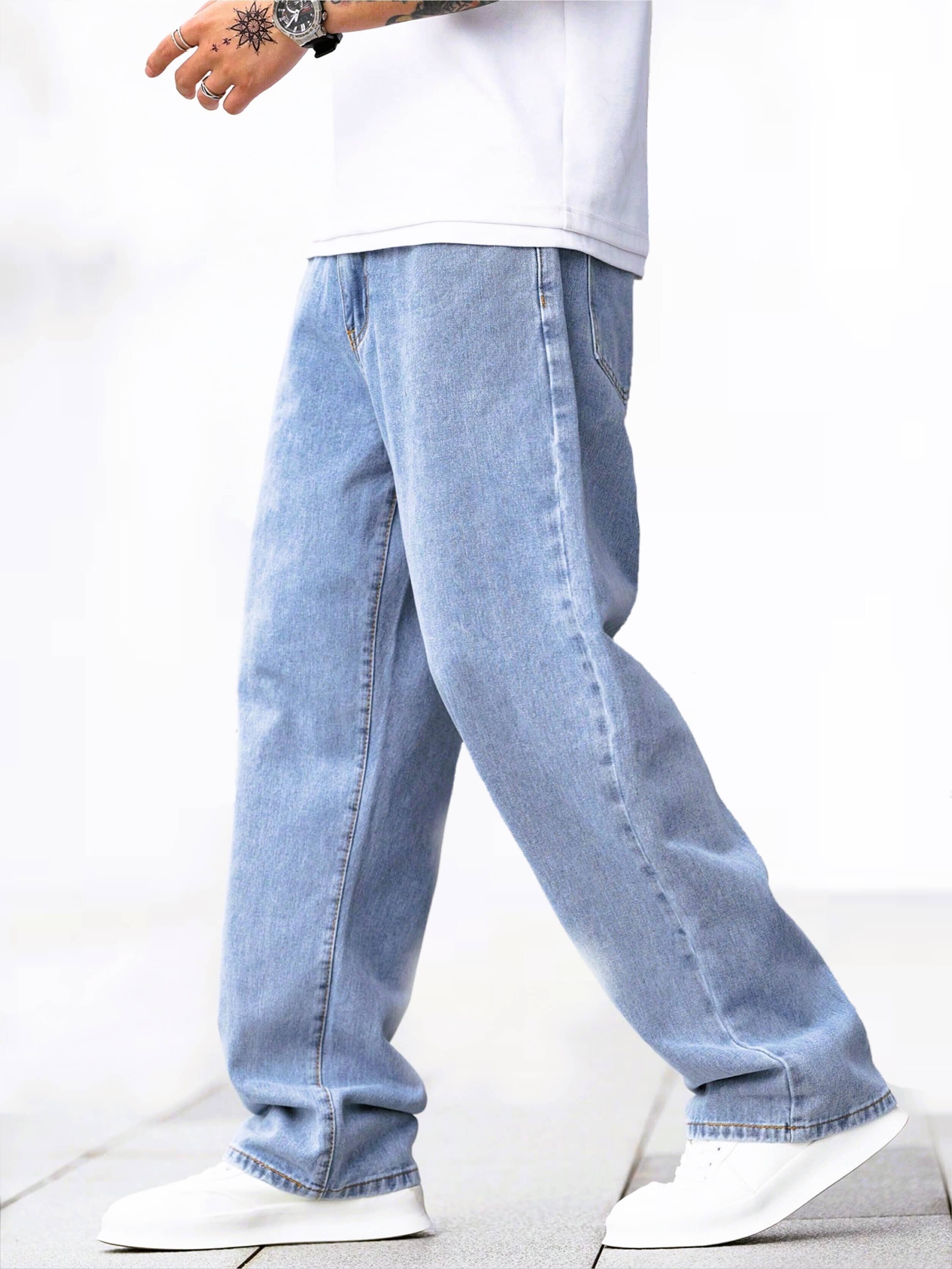 ZAYSH Basic Men's Jeans - Dark Blue ( Pack of 1 ) - Jeans | Buy online on ZillyBuy