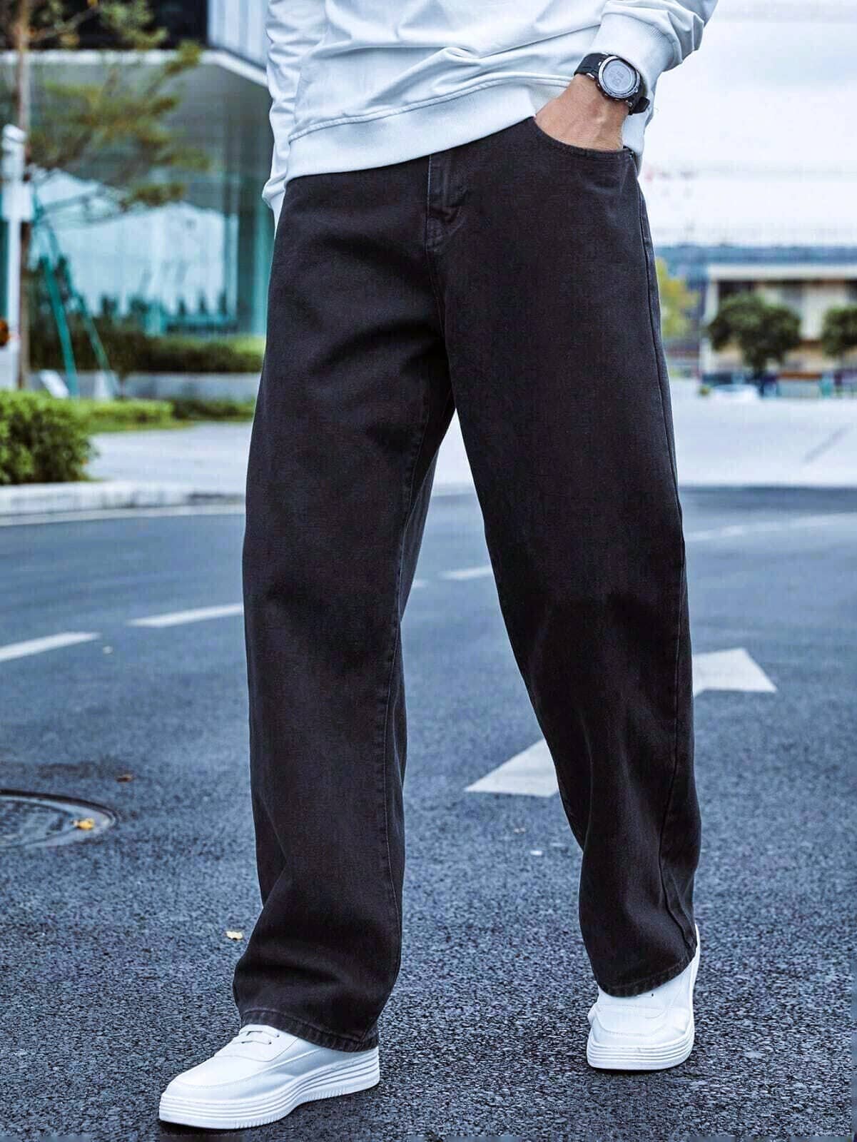 ZAYSH Solid Men's Jeans - Black ( Pack of 1 ) - Jeans | Buy online on ZillyBuy