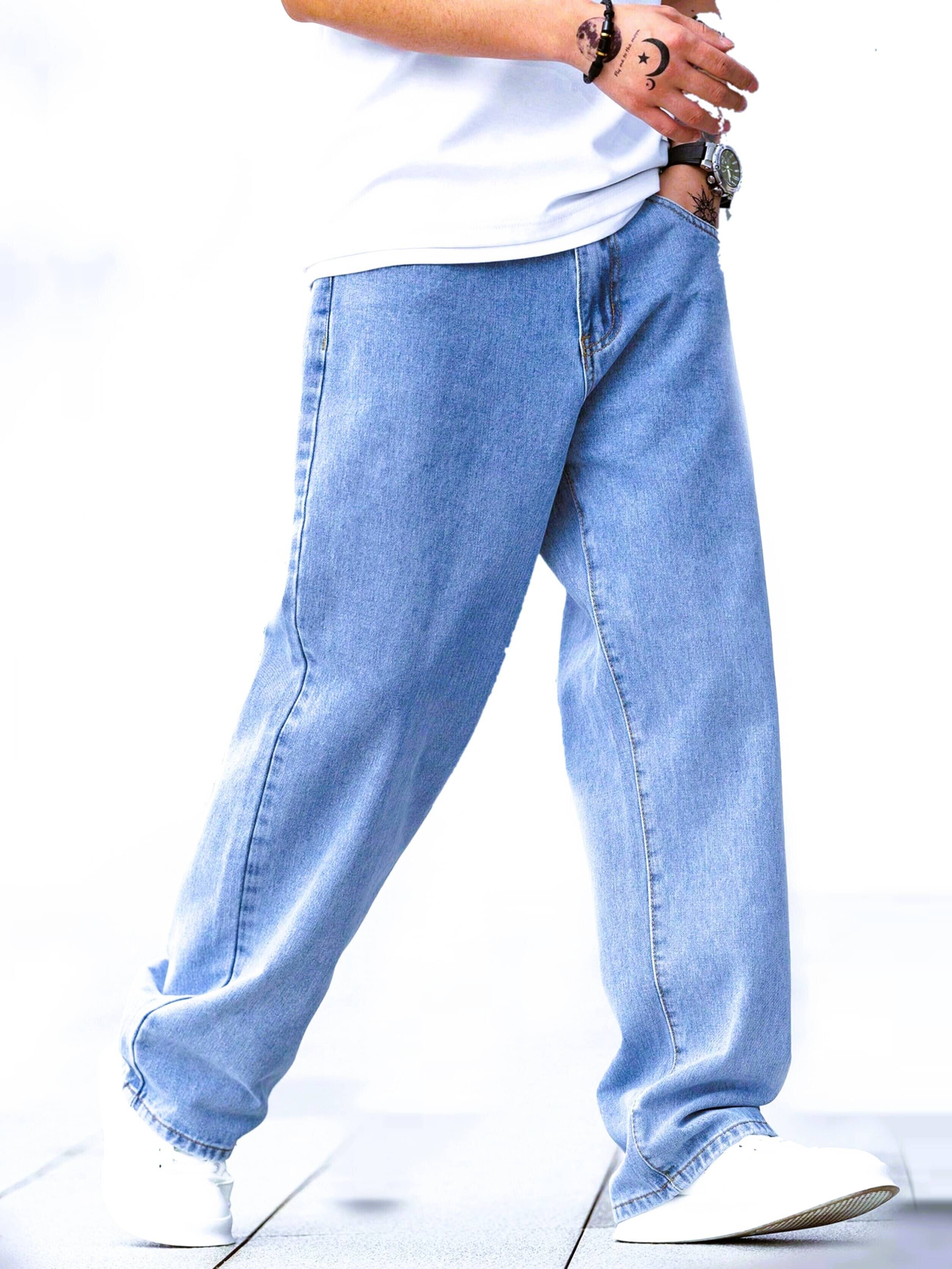 ZAYSH Basic Men's Jeans - Light Blue ( Pack of 1 ) ZAYSH Basic Men's Jeans - Light Blue ( Pack of 1 )