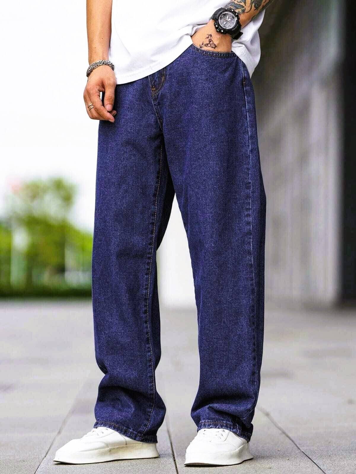 ZAYSH Basic Men's Jeans - Dark Blue ( Pack of 1 )     			ZAYSH Basic Men's Jeans - Dark Blue ( Pack of 1 )