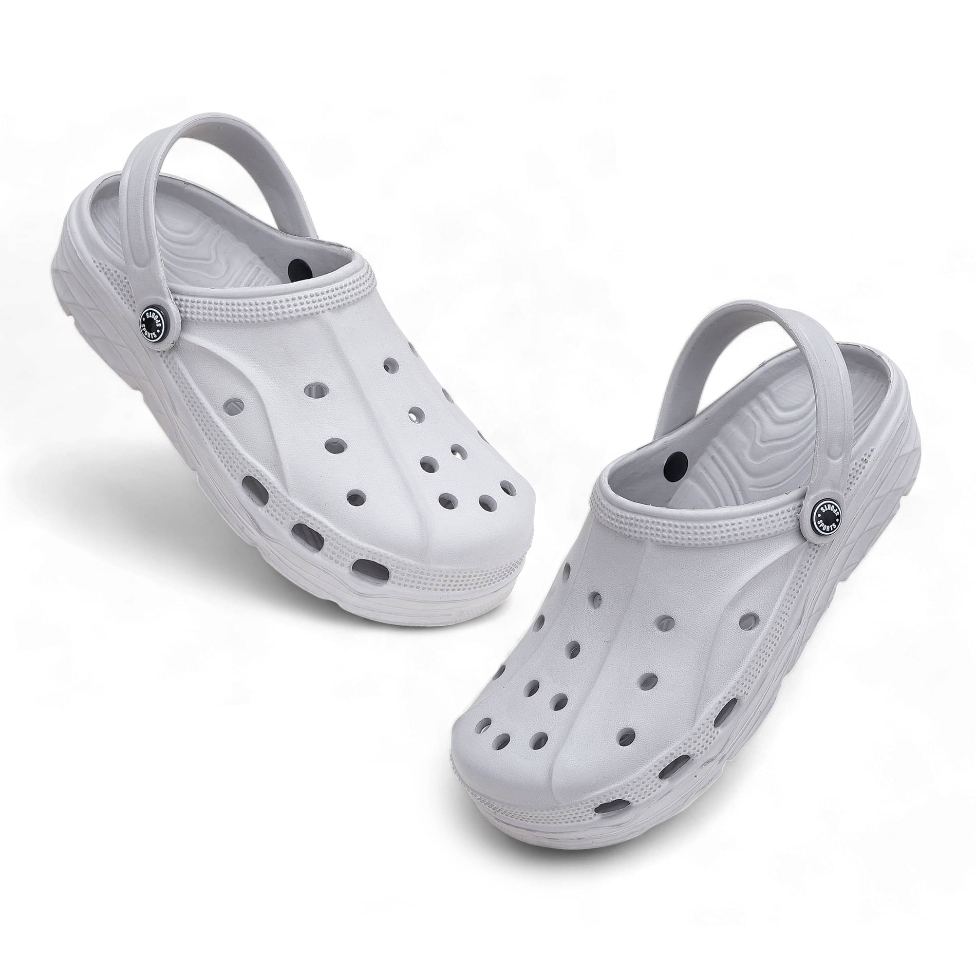     			hotstyle - Grey Men's Clogs