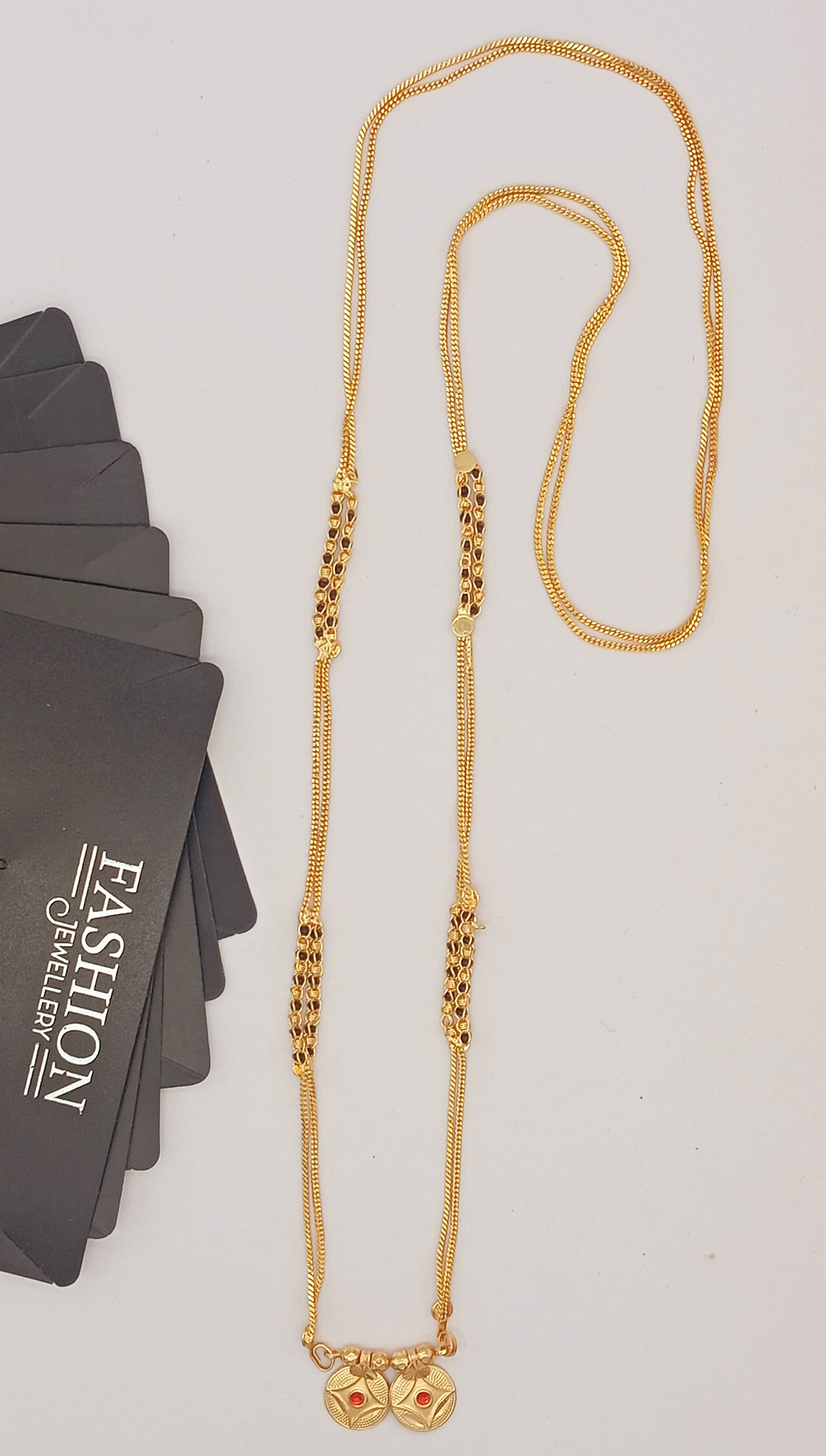     			shankhraj mall Golden Mangalsutra ( Pack of 1 )