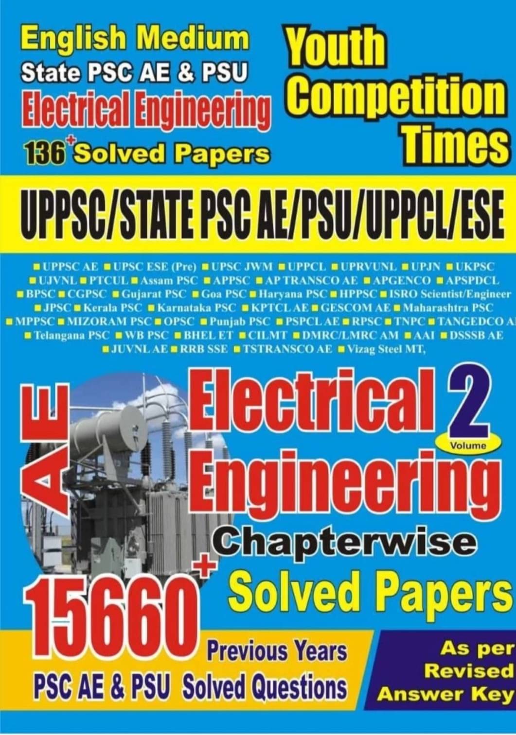 Ae Electrical Engineering Vol+2\nChapterwise Solved Paper (English Medium ) (Paperback, Yct) Ae Electrical Engineering Vol+2\nChapterwise Solved Paper (English Medium ) (Paperback, Yct)