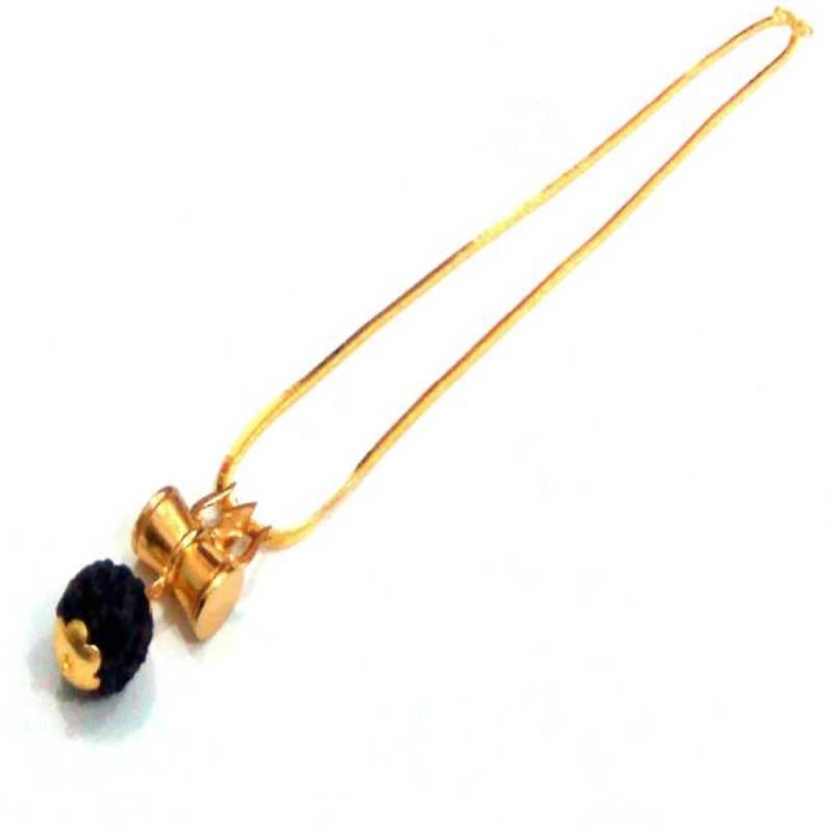 Ashru Gold Religious Pendant With Chain ( Pack of 1 ) Ashru Gold Religious Pendant With Chain ( Pack of 1 )