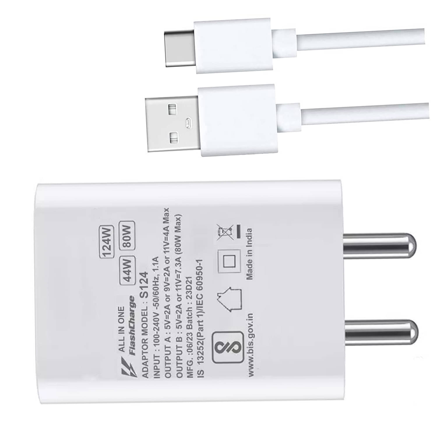     			Avista Type C 6A Wall Charger