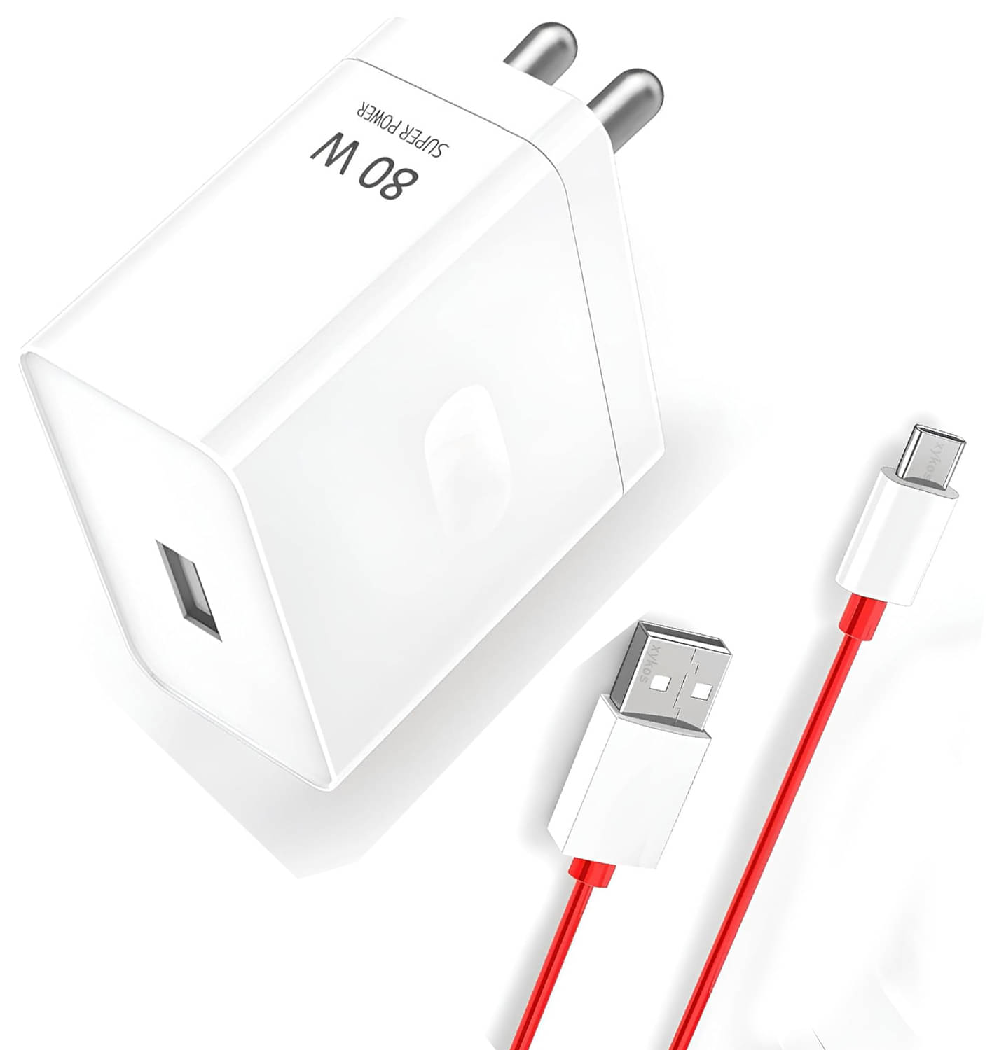     			80W Power Adapter SUPERVOOC Ultra Fast Charger for OnePlus 12/12R/11/11R/10/10R, Nord CE 3 Lite 5G, Nord 2T 5G, Nord CE 2 Lite 5G, Nord 5G