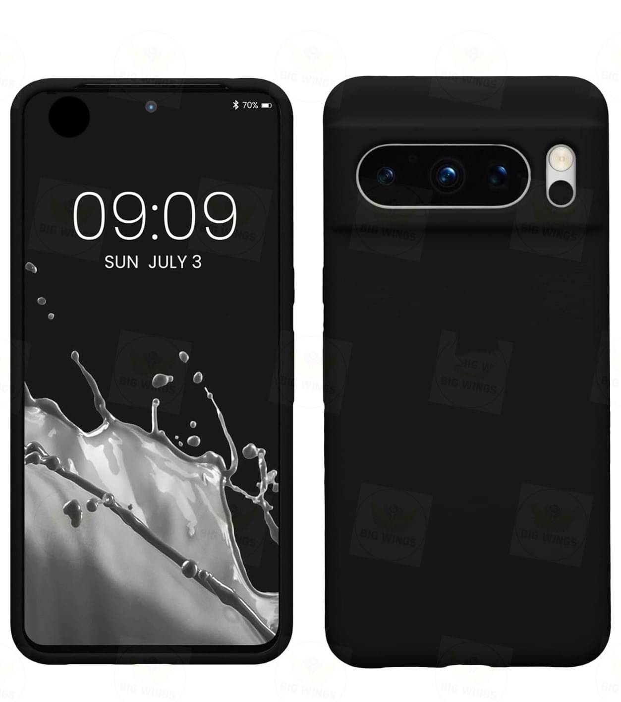 BIG WINGS Shock Proof Case Compatible For Silicon Google Pixel 8 Pro ( Pack of 1 ) BIG WINGS Shock Proof Case Compatible For Silicon Google Pixel 8 Pro ( Pack of 1 )