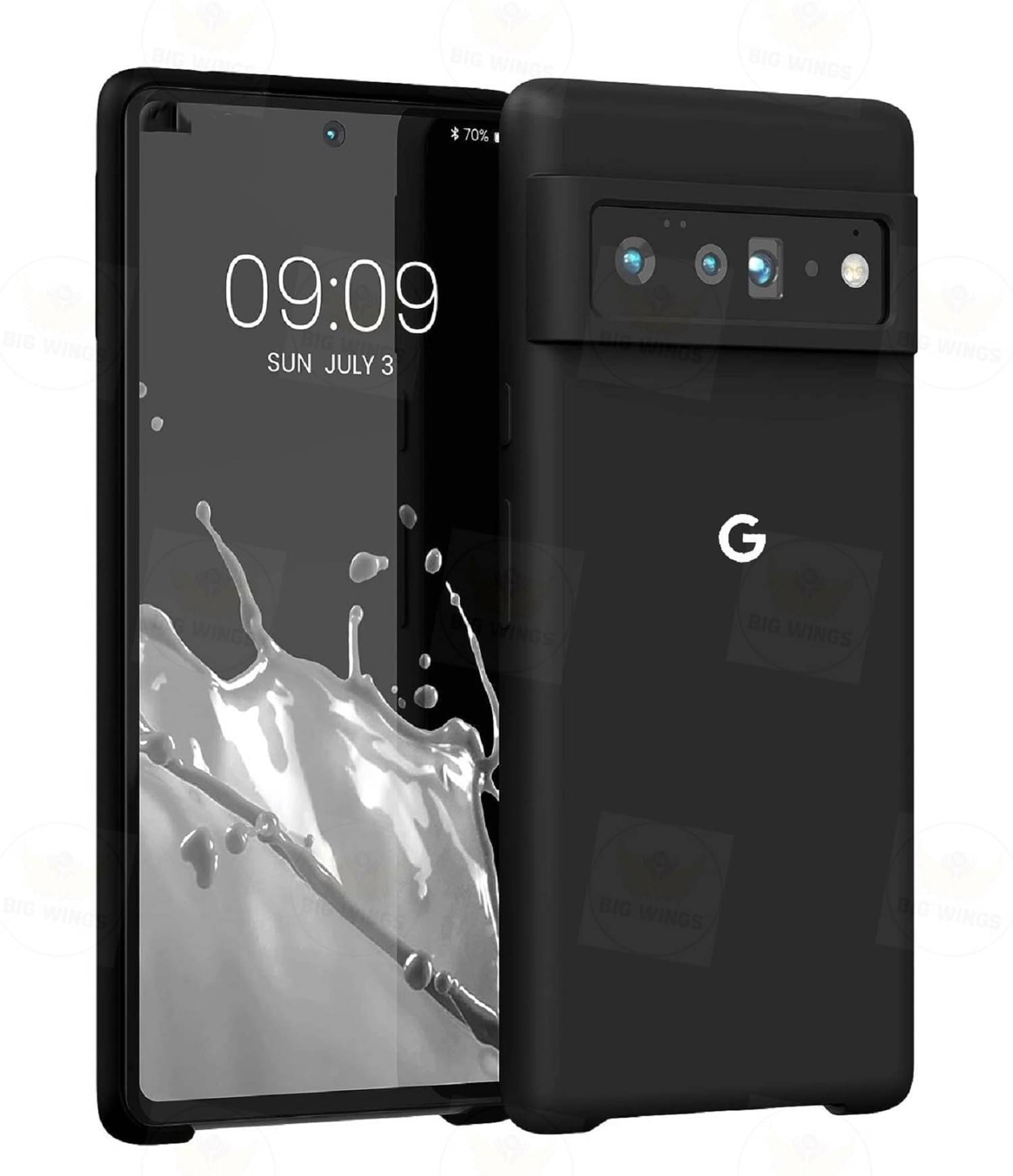 BIG WINGS Shock Proof Case Compatible For Silicon Google Pixel 6 Pro ( Pack of 1 ) BIG WINGS Shock Proof Case Compatible For Silicon Google Pixel 6 Pro ( Pack of 1 )