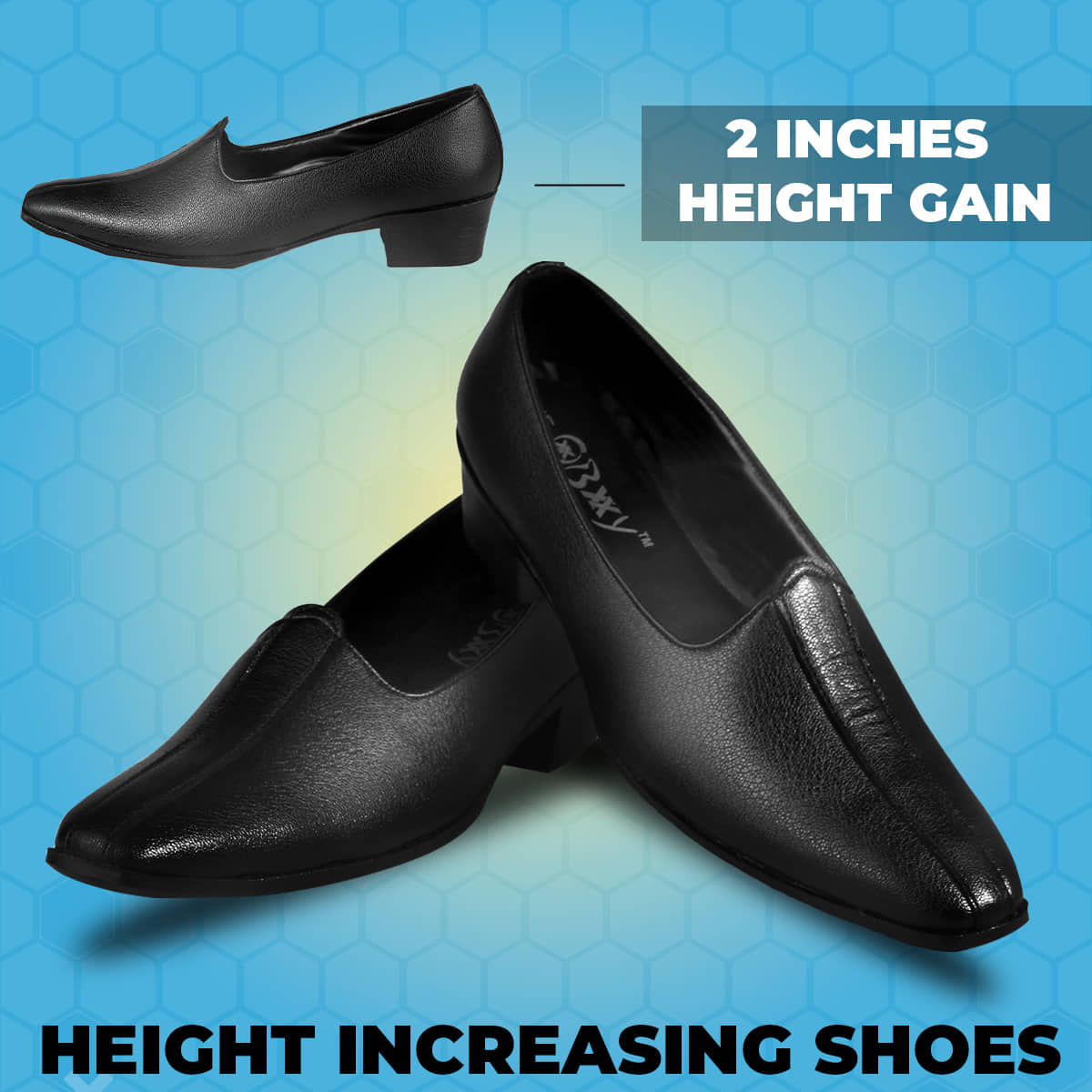 BXXY Black Men's Jutti - Ethnic Shoes | Buy online on ZillyBuy