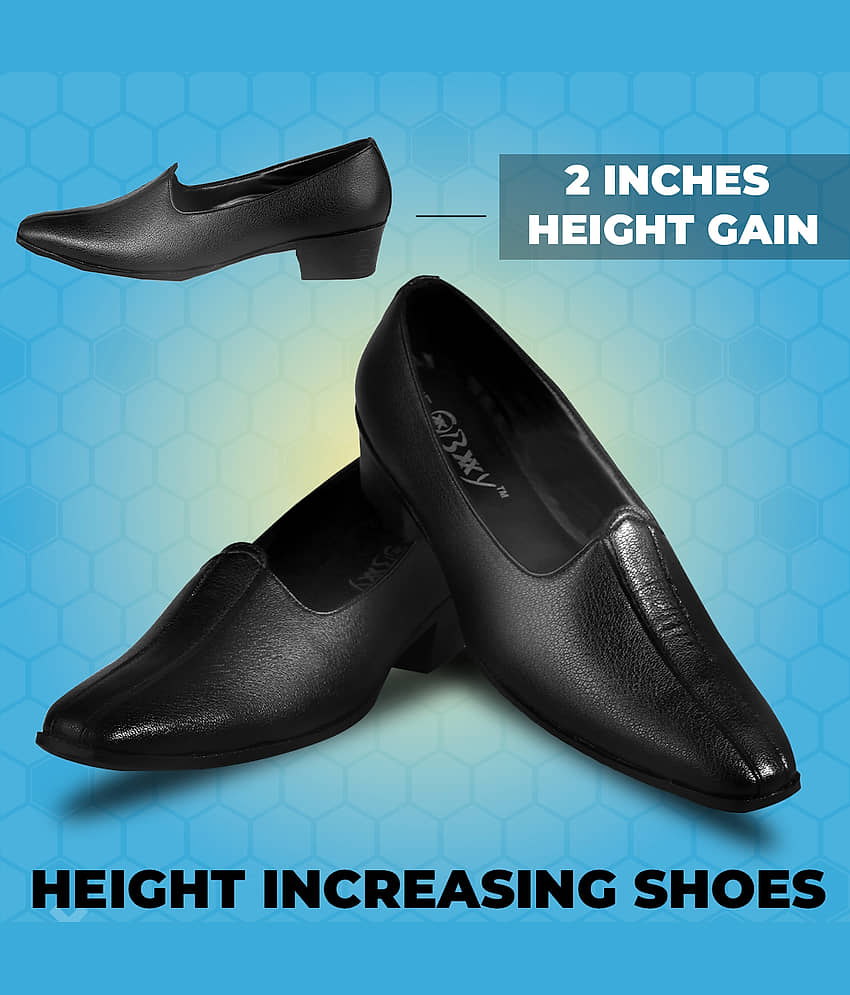 BXXY Black Men's Jutti - Ethnic Shoes | Buy online on ZillyBuy