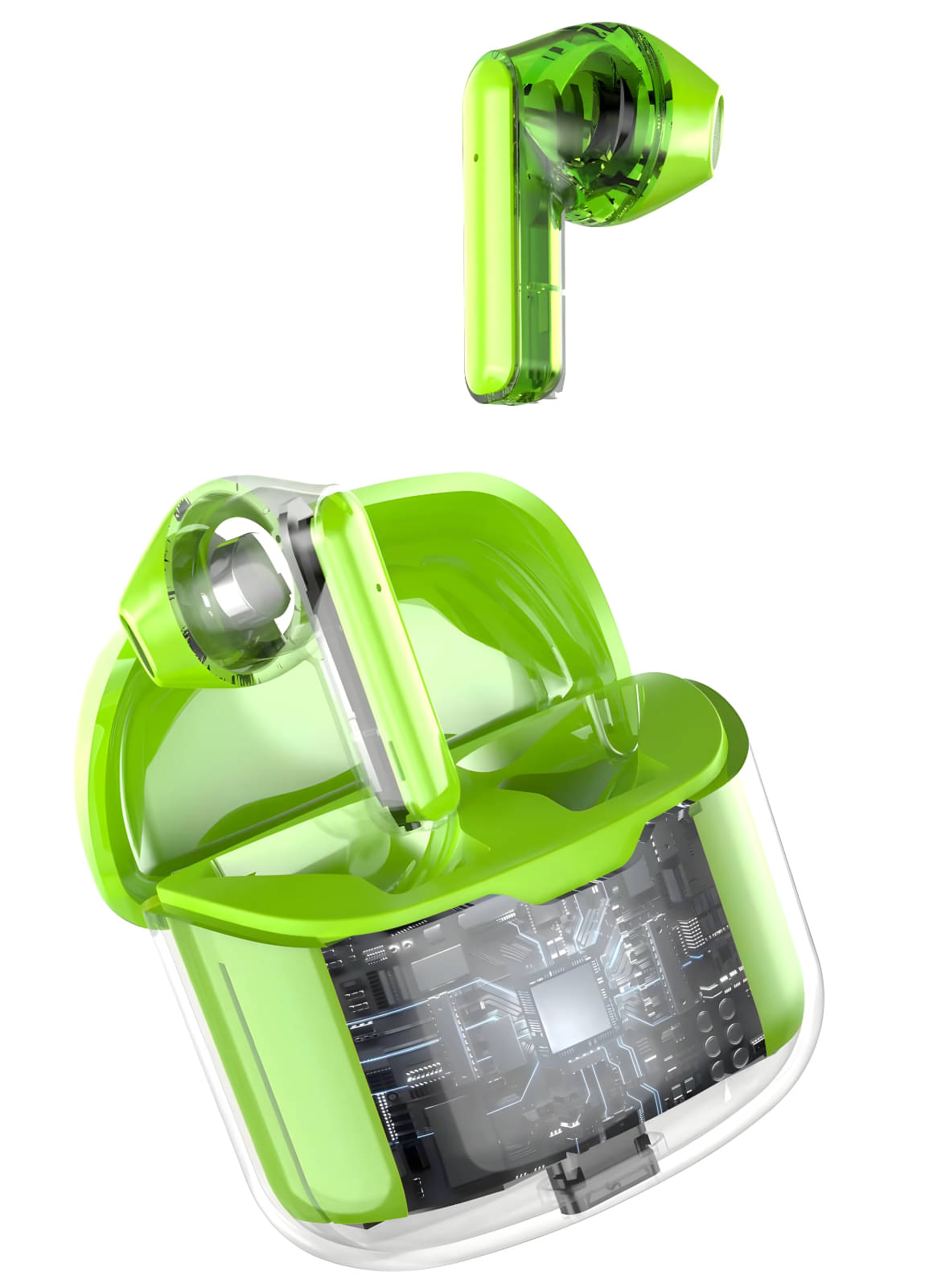     			COREGENIX J225 Bluetooth True Wireless (TWS) In Ear 30 Hours Playback Low Latency,Powerfull bass IPX5(Splash & Sweat Proof) Green