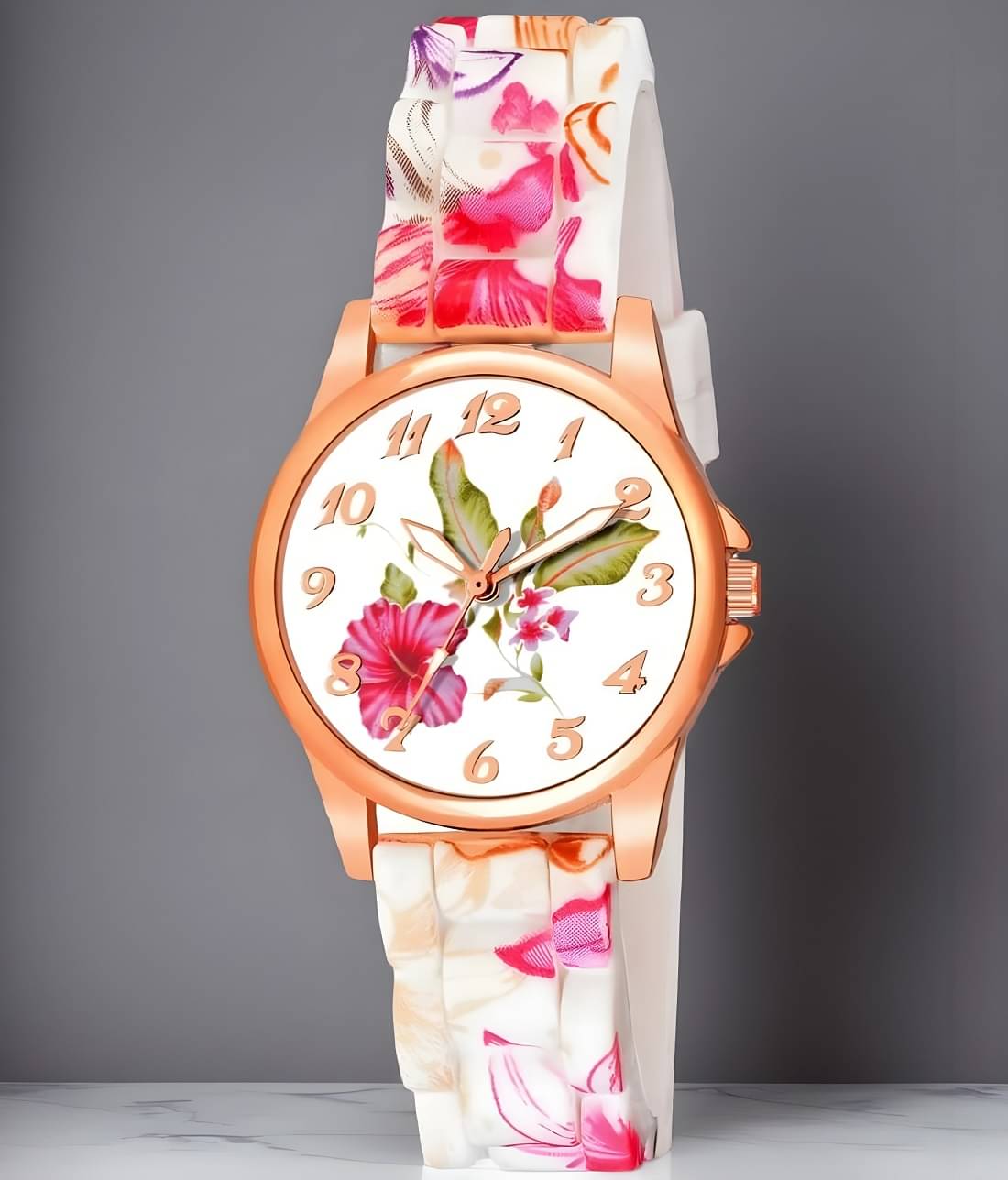     			Cosmic Multicolor Silicon Analog Womens Watch