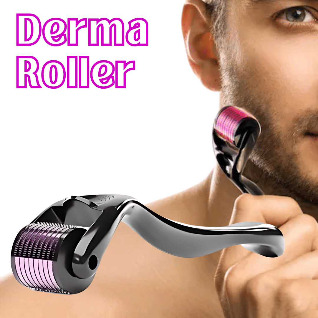 Derma roller For Hair growth And Wrinkles  Face Microdermabrasion  0.5mm Titanium Alloy 540 Micro Needles