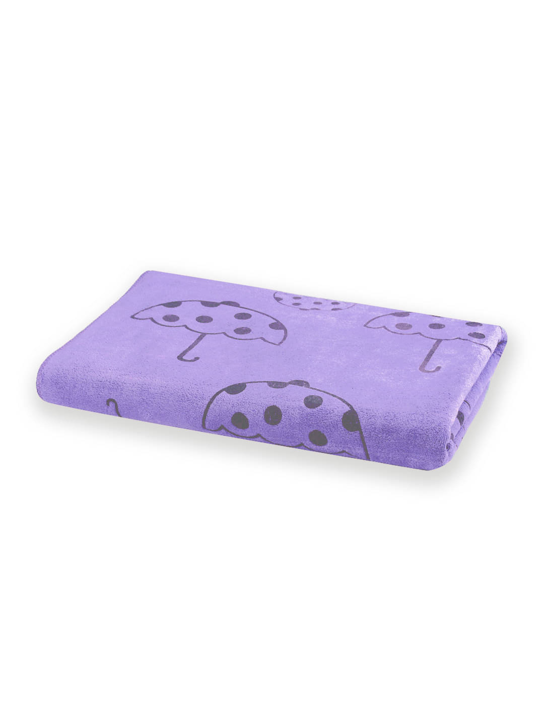     			FABINALIV Pack of 1 Cotton 425 -GSM Bath Towel ( Purple )