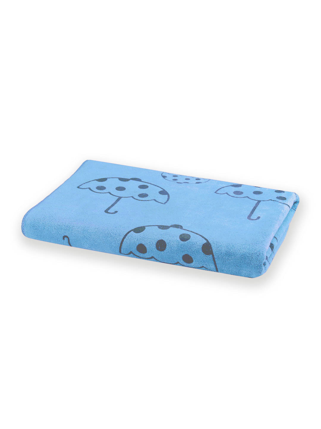     			FABINALIV Pack of 1 Cotton 425 -GSM Bath Towel ( Blue )