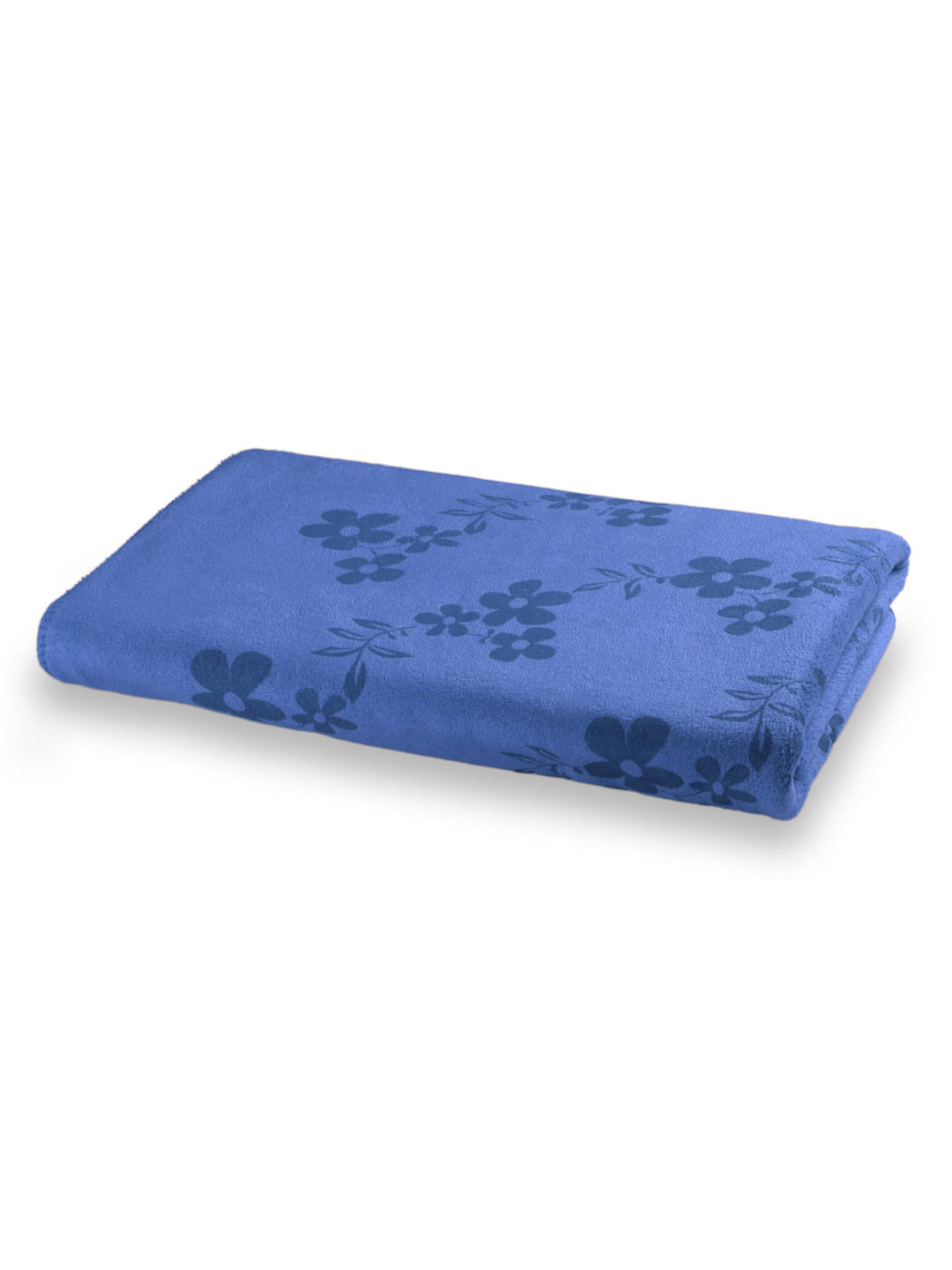     			FABINALIV Pack of 1 Cotton 425 -GSM Bath Towel ( Blue )