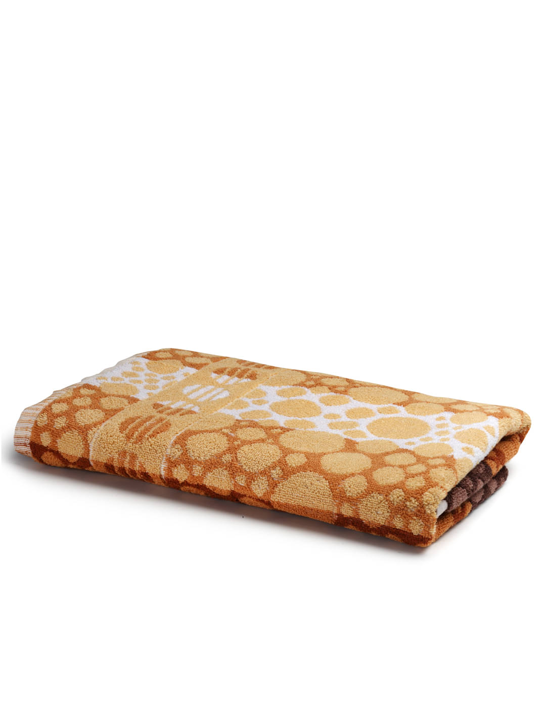     			FABINALIV Pack of 1 Cotton 325 -GSM Bath Towel ( Brown )