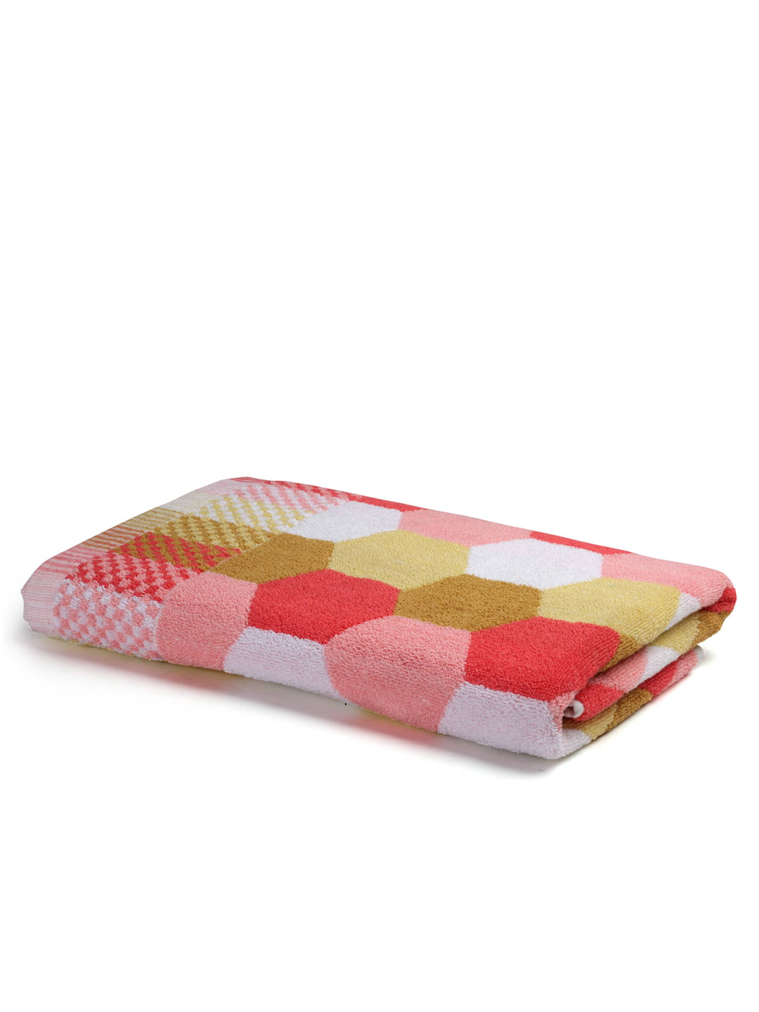     			FABINALIV Pack of 1 Cotton 325 -GSM Bath Towel ( Red )