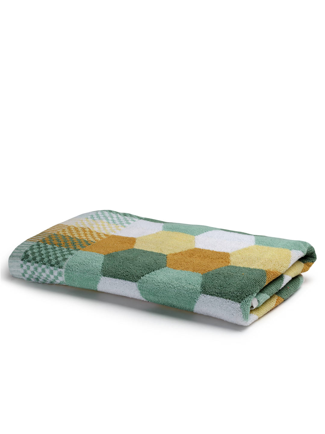     			FABINALIV Pack of 1 Cotton 325 -GSM Bath Towel ( Green )