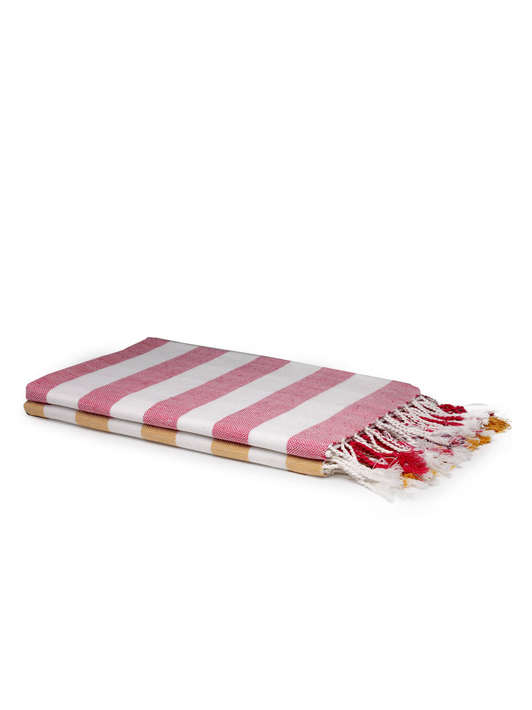     			FABINALIV Pack of 2 Cotton Below 300 -GSM Bath Towel ( Multicolor )
