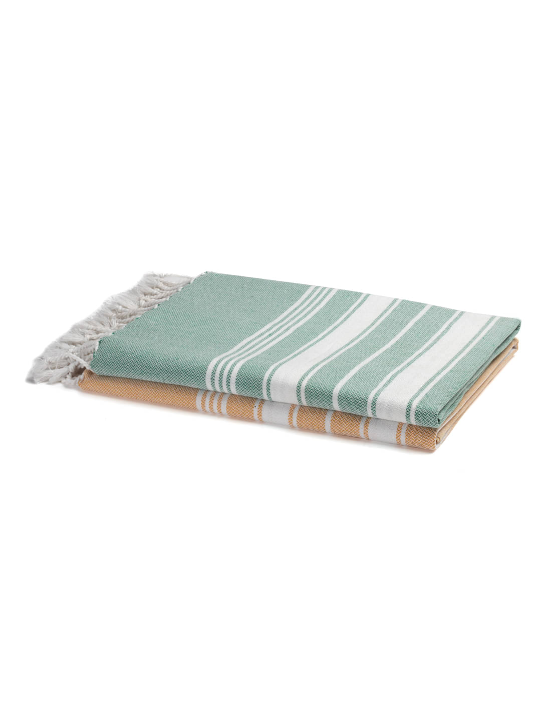     			FABINALIV Pack of 2 Cotton Below 300 -GSM Bath Towel ( Multicolor )