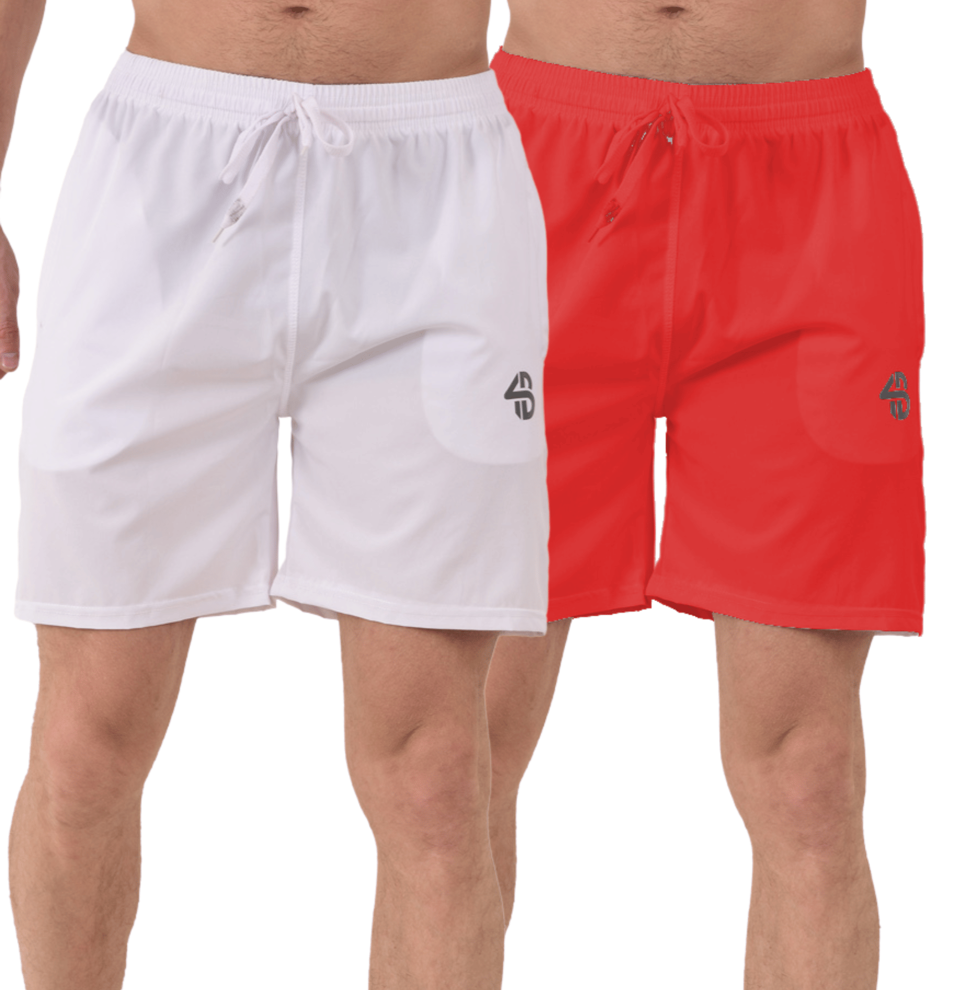 Forbro White Polyester Men's Running Shorts ( Pack of 2 ) - Shorts | Buy online on ZillyBuy