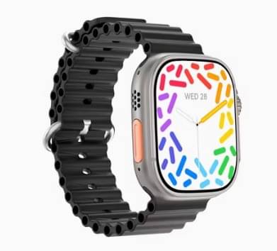 GEARIUM AMOLED BT Calling Smart Watch with Rubber Strap Upto 2-3 days Backup ( Black ) GEARIUM AMOLED BT Calling Smart Watch with Rubber Strap Upto 2-3 days Backup ( Black )