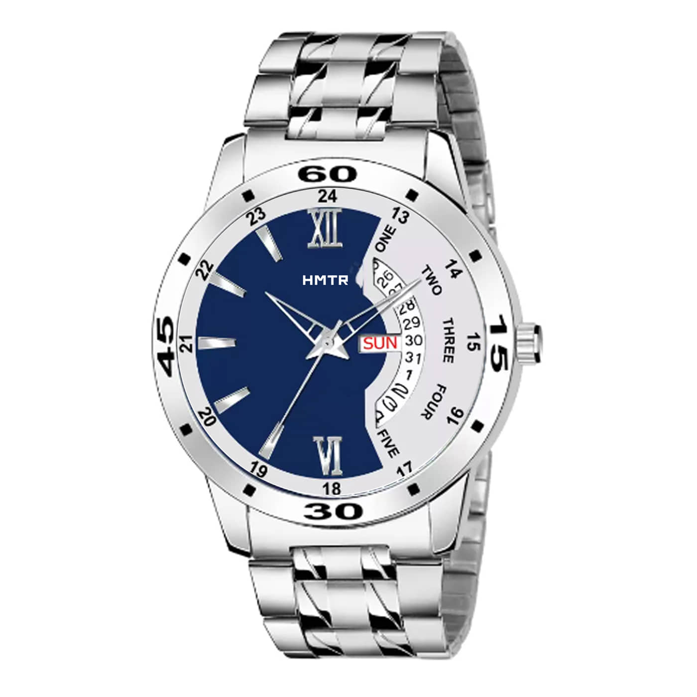 HMTr Silver Stainless Steel Analog Men's Watch