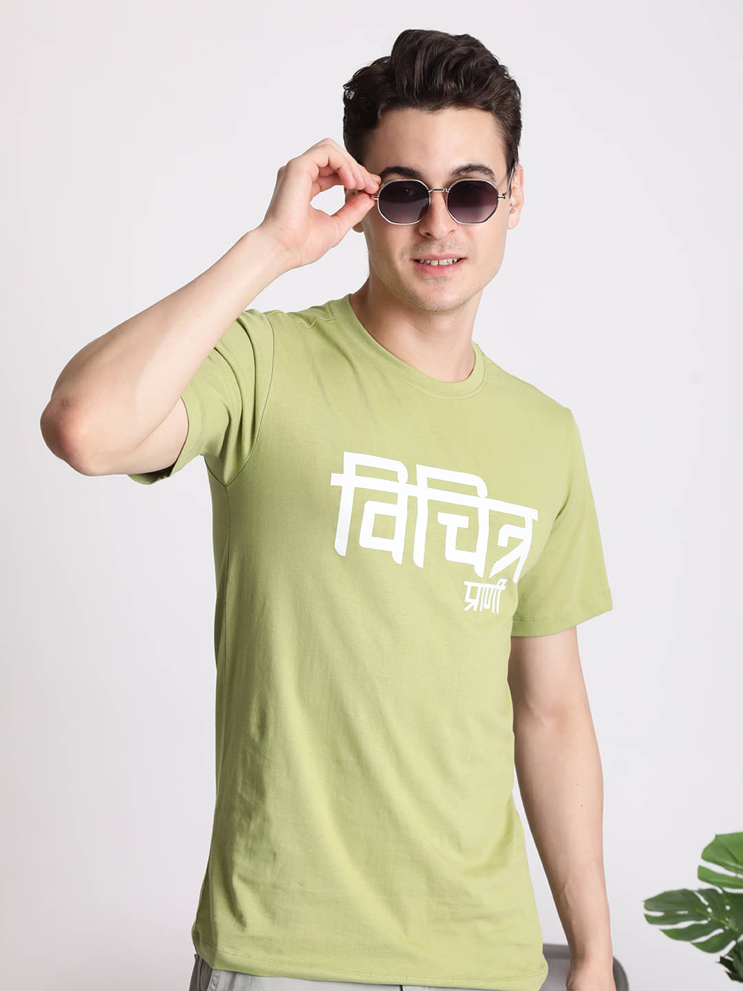 IVOC 100% Cotton Regular Fit Printed Half Sleeves Men's Round T-Shirt - Green ( Pack of 1 ) IVOC 100% Cotton Regular Fit Printed Half Sleeves Men's Round T-Shirt - Green ( Pack of 1 )