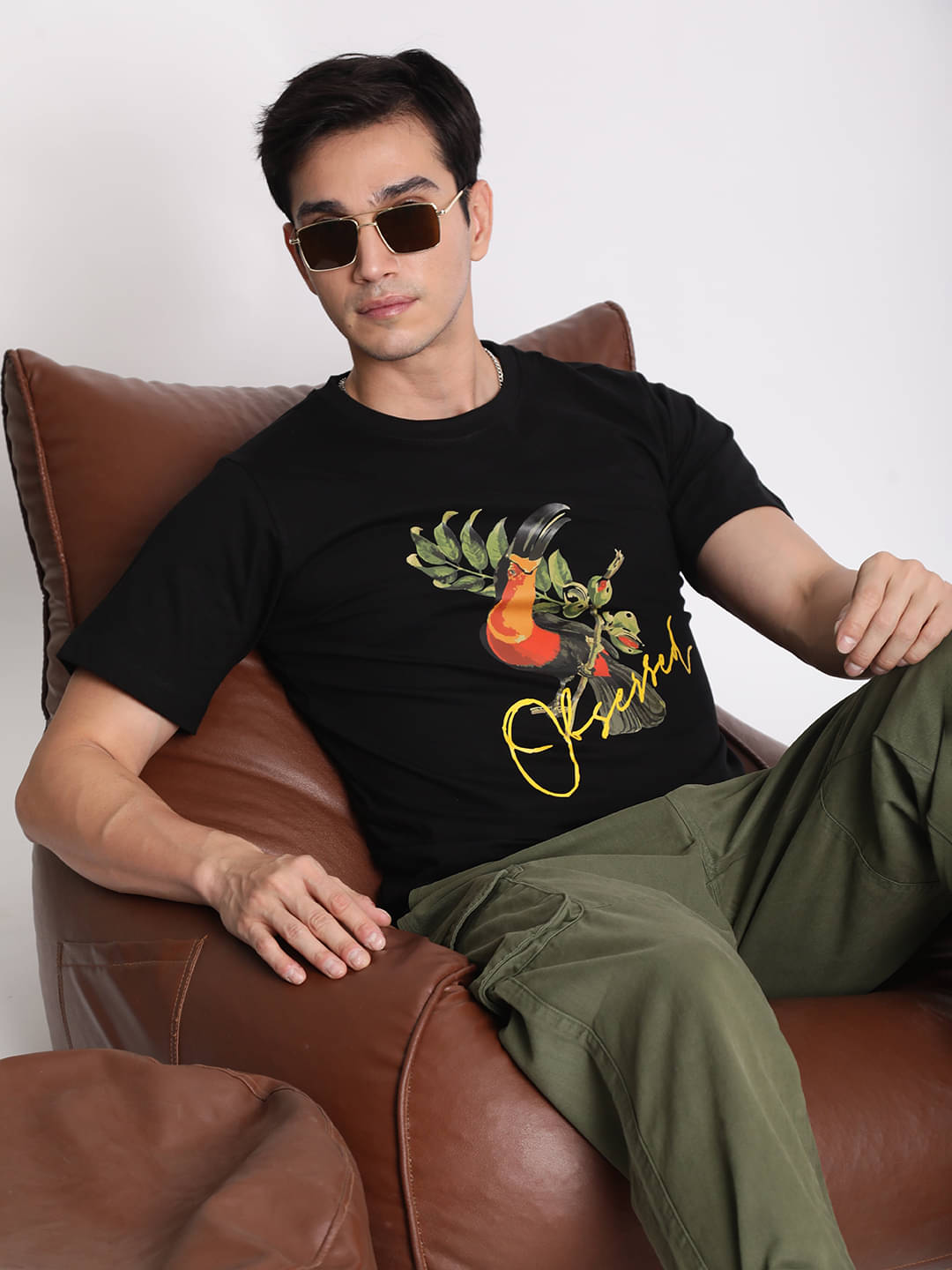 IVOC 100% Cotton Regular Fit Self Design Half Sleeves Men's Round T-Shirt - Black ( Pack of 1 ) IVOC 100% Cotton Regular Fit Self Design Half Sleeves Men's Round T-Shirt - Black ( Pack of 1 )