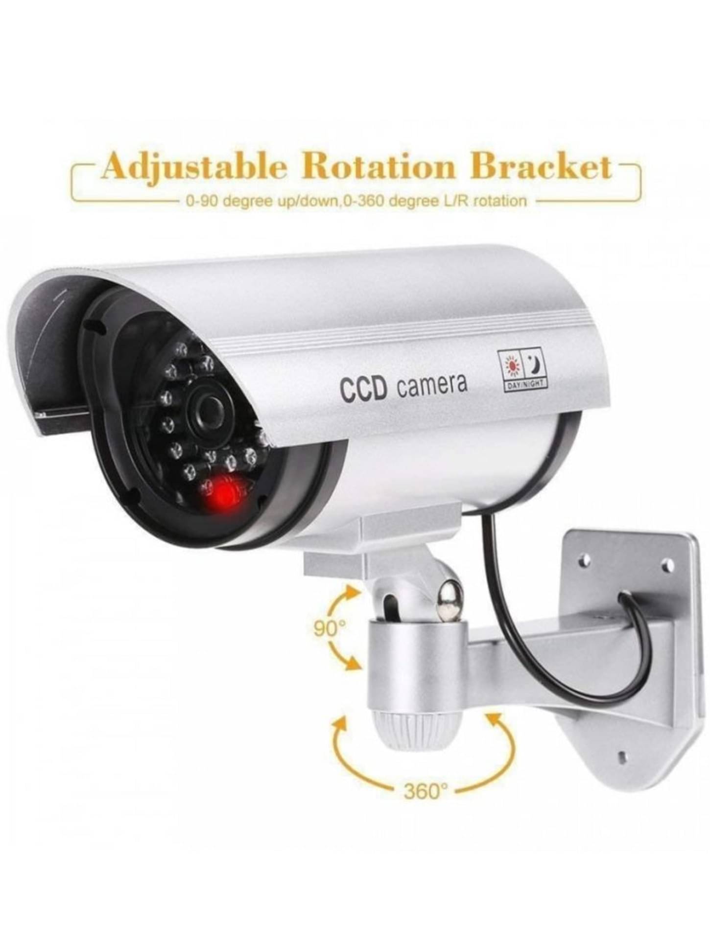     			Kadio Dummy CCTV Camera IP Dome 1080P Camera