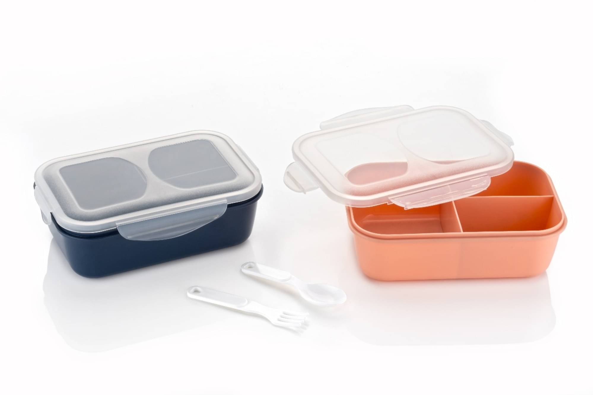     			MAGICSPOON Polypropylene Lunch Box 1 - Container ( Pack of 2 )