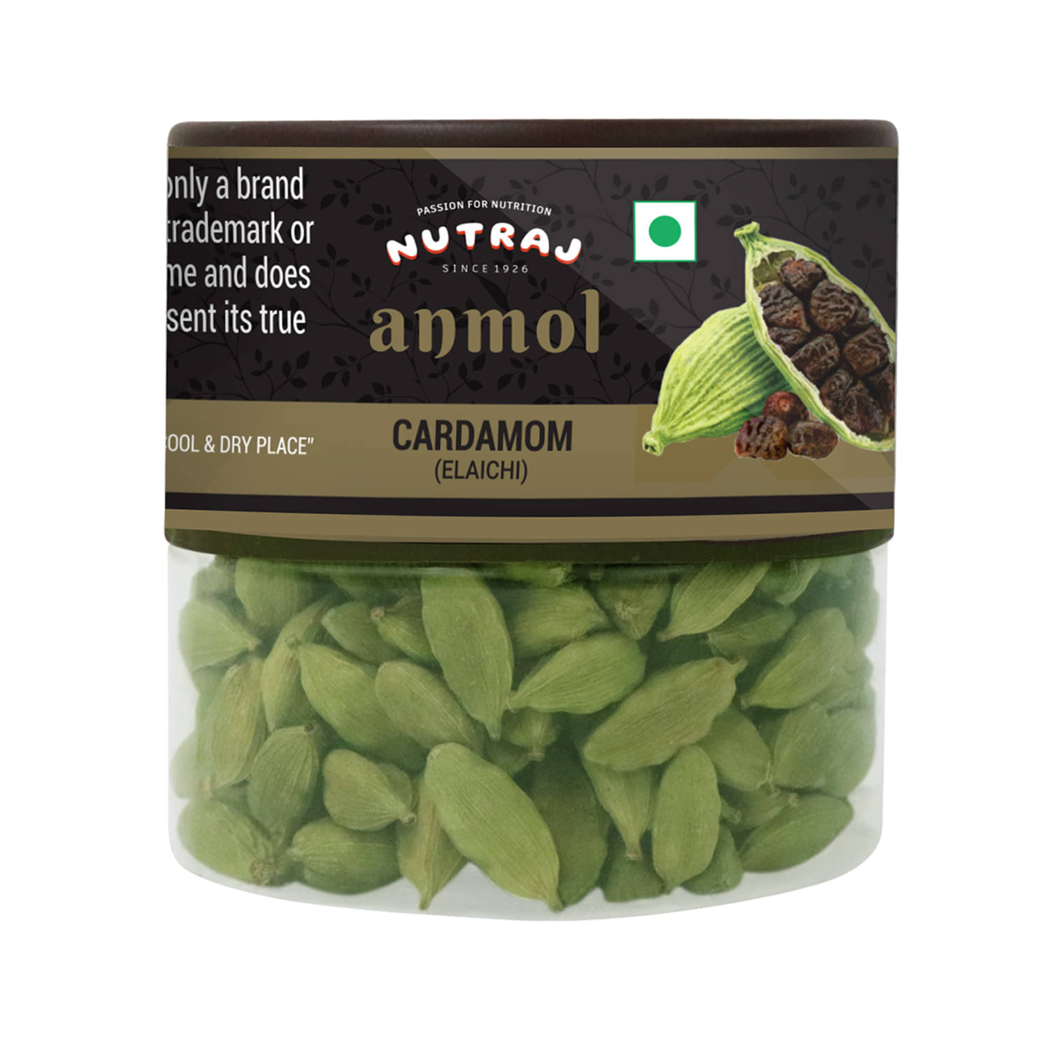 Nutraj Anmol Green Cardamom Whole Elaichi 75G Bold 8Mm Elaichi Green Hari Elaichi Nutraj Anmol Green Cardamom Whole Elaichi 75G Bold 8Mm Elaichi Green Hari Elaichi
