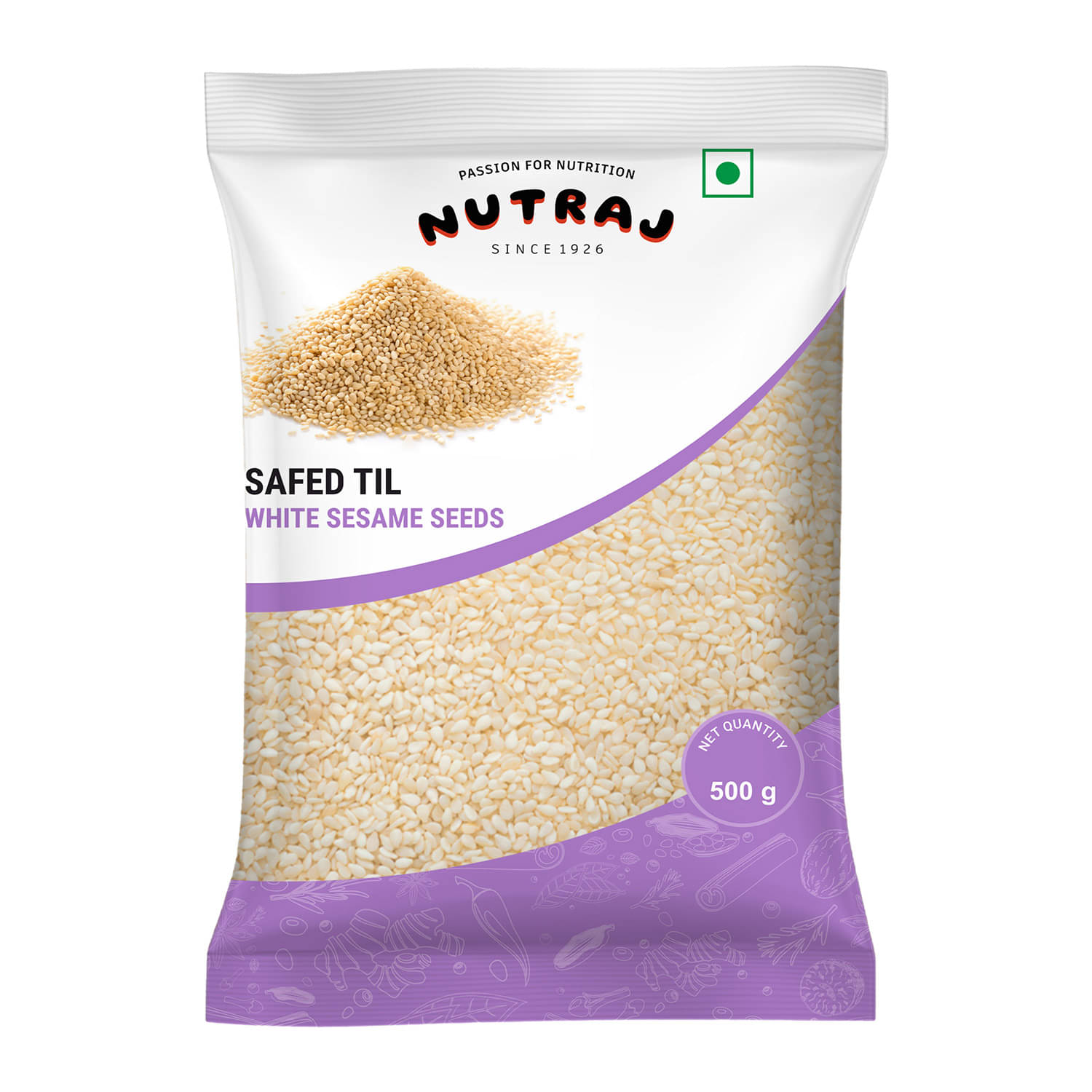     			Nutraj Sesame Seeds ( Pack of 1 )