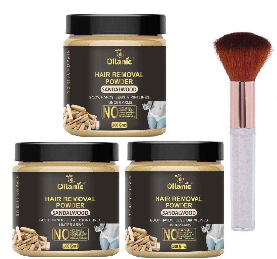     			Oilanic Hair Removal Powder Pre Wax Powder Wax Powder 300 gm Pack of 4