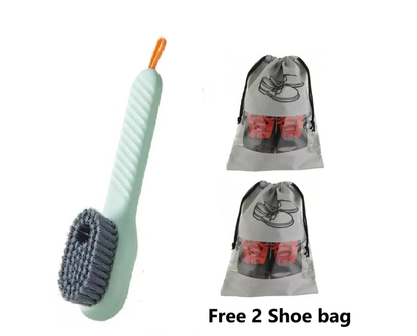     			Qin Pin All Type Shoes Shoe Care Combo