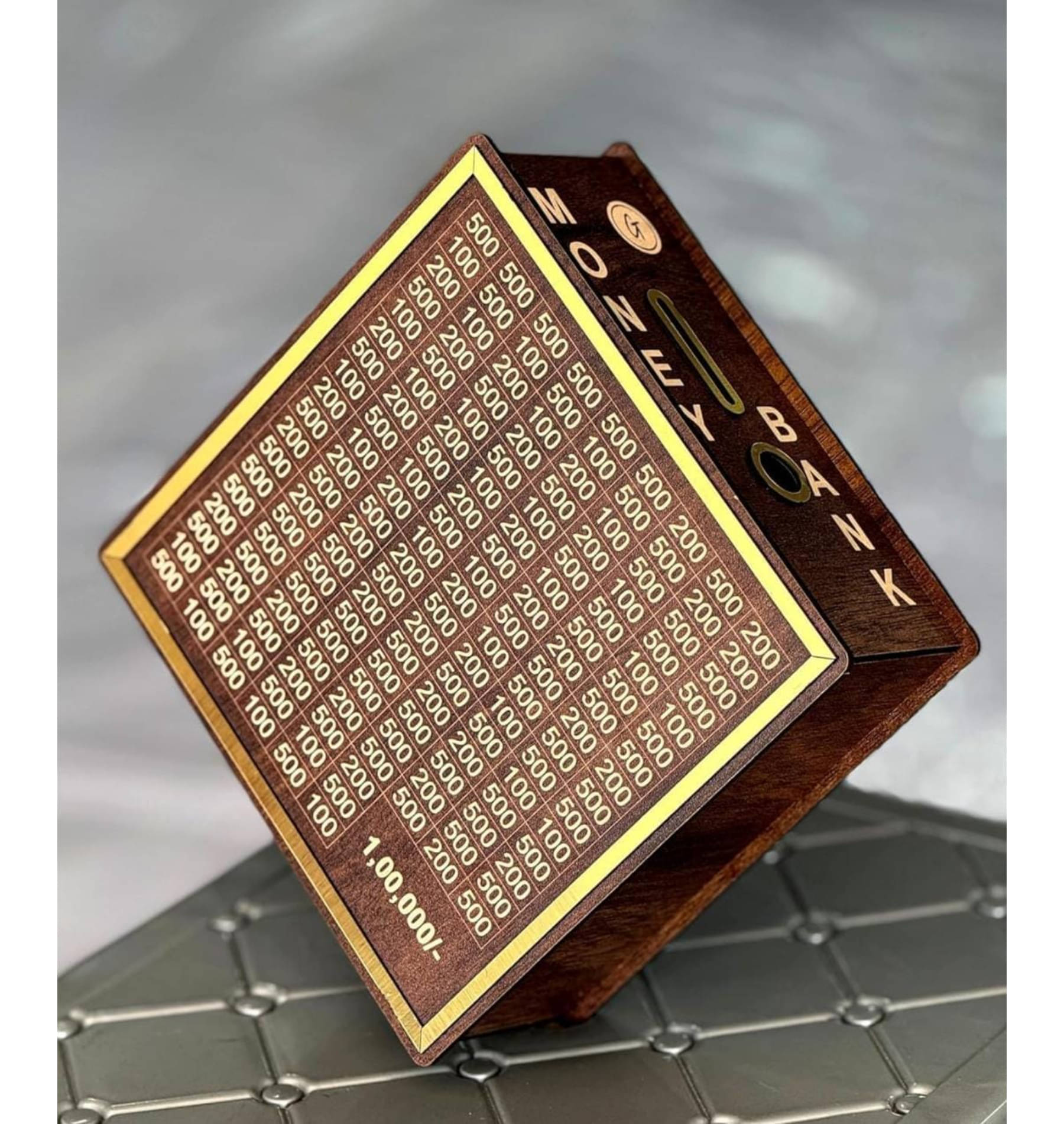 QitmirMKT Wooden Money Piggy Bank, Gullak, 100000 Rupee, New Piggy Bank Wood Coffee Piggy Bank ( Pack of 1 ) QitmirMKT Wooden Money Piggy Bank, Gullak, 100000 Rupee, New Piggy Bank Wood Coffee Piggy Bank ( Pack of 1 )