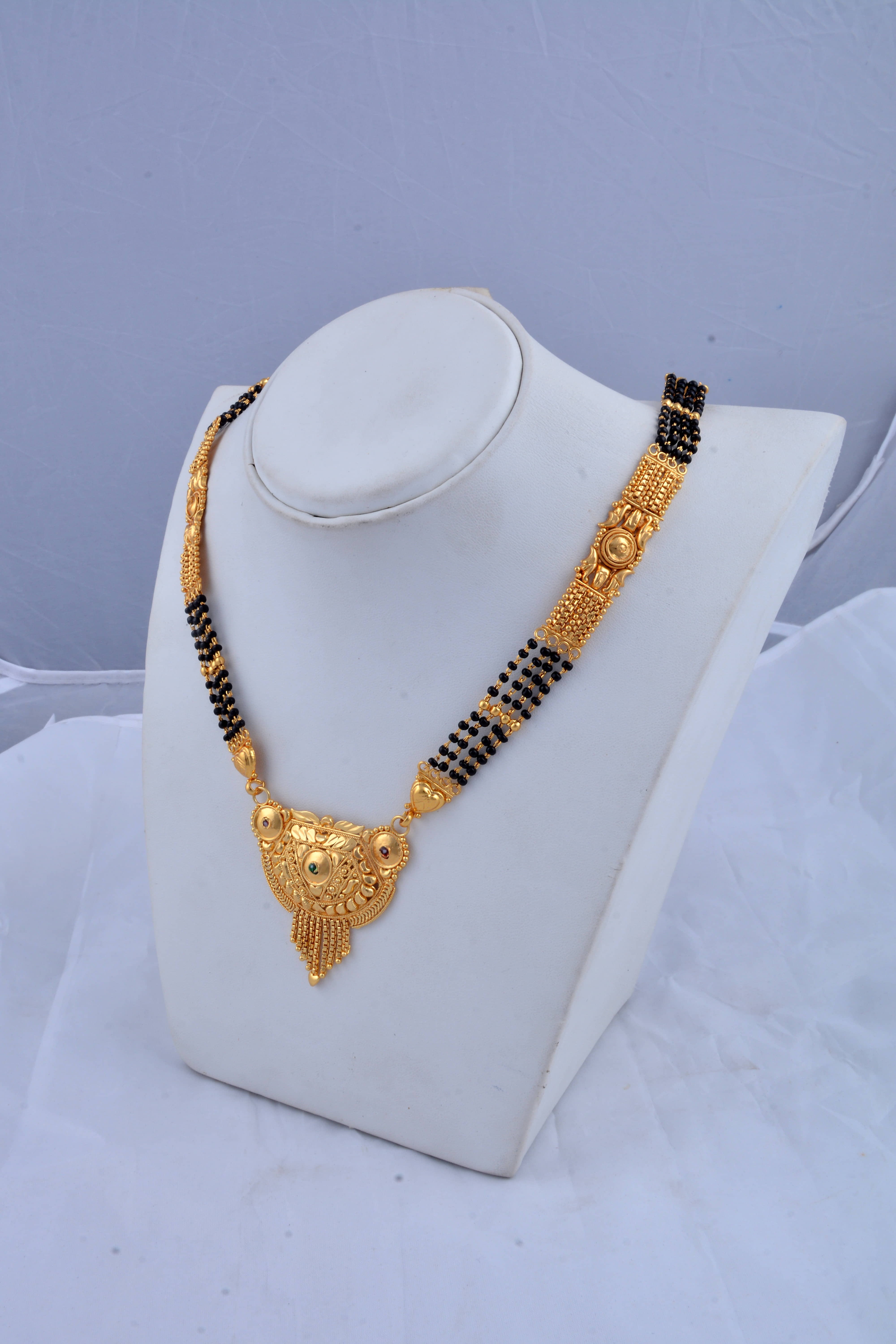 RANEM Golden Mangalsutra ( Pack of 1 )