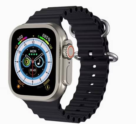 SAMMOHIT AMOLED BT Calling Smart Watch with Rubber Strap Upto 2-3 days Backup ( Black ) SAMMOHIT AMOLED BT Calling Smart Watch with Rubber Strap Upto 2-3 days Backup ( Black )
