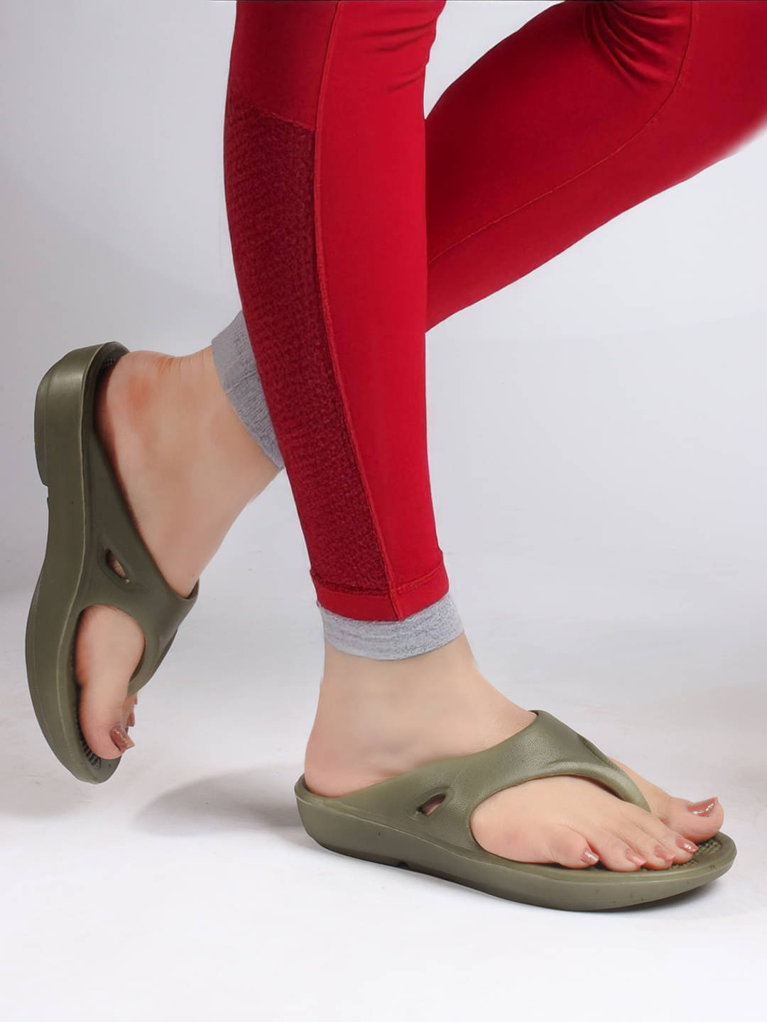 Sneakersvilla Brown Women's Flip Flop Sneakersvilla Brown Women's Flip Flop