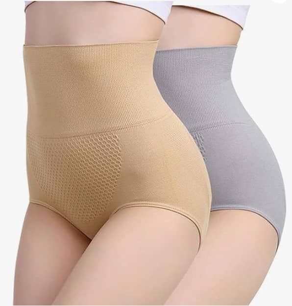 Taslar Pack of 2 Cotton Women's Tummy Tucker ( Multicolor ) - Shapewear | Buy online on ZillyBuy