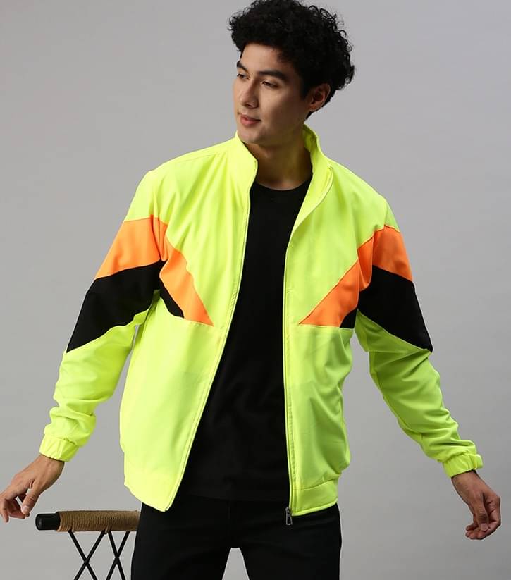 VOXATI Polyester Men's Quilted & Bomber Jacket - Yellow ( Pack of 1 ) VOXATI Polyester Men's Quilted & Bomber Jacket - Yellow ( Pack of 1 )