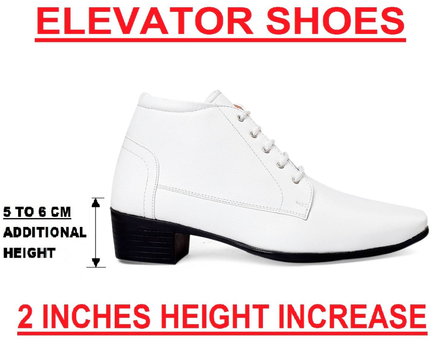     			YUVRATO BAXI White Men's Formal Boots