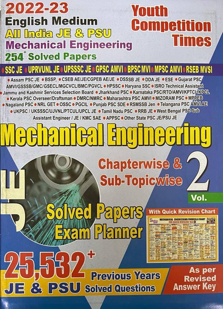     			Youth Ssc Je Mechanical Engineering Vol-2 Chapterwise & Sub-Topicwise (Paperback, Youth)