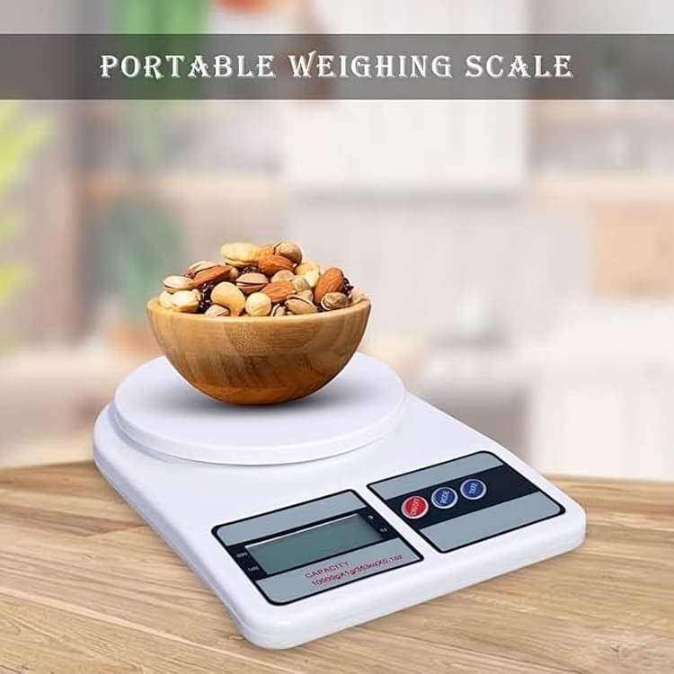     			dust n shine - Digital Square Weighing Scale