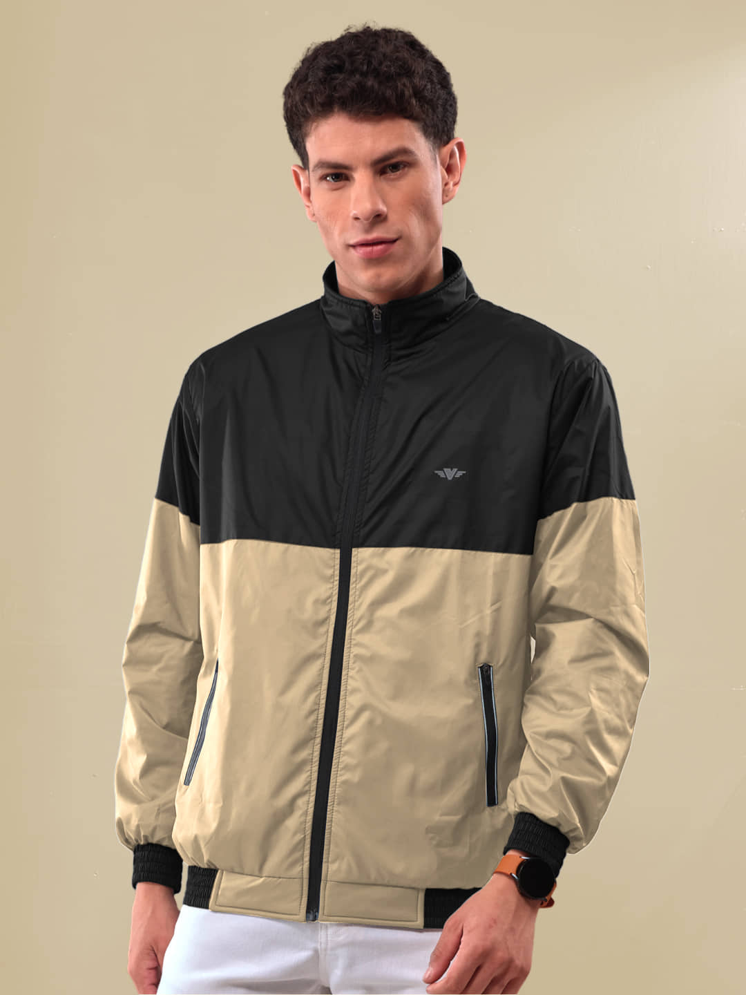 lux venus Black Polyester Men's Rain Jacket ( Pack of 1 )