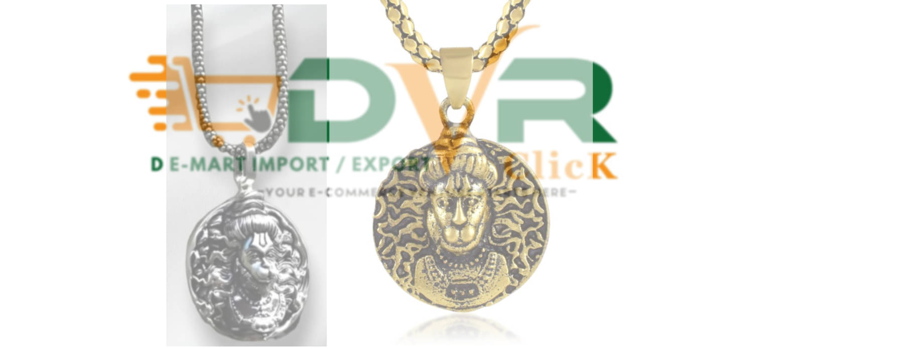 DvR ClicK Hanuman Gada Angry Bajarang Bali Pendant ( Pack of 2 ) DvR ClicK Hanuman Gada Angry Bajarang Bali Pendant ( Pack of 2 )