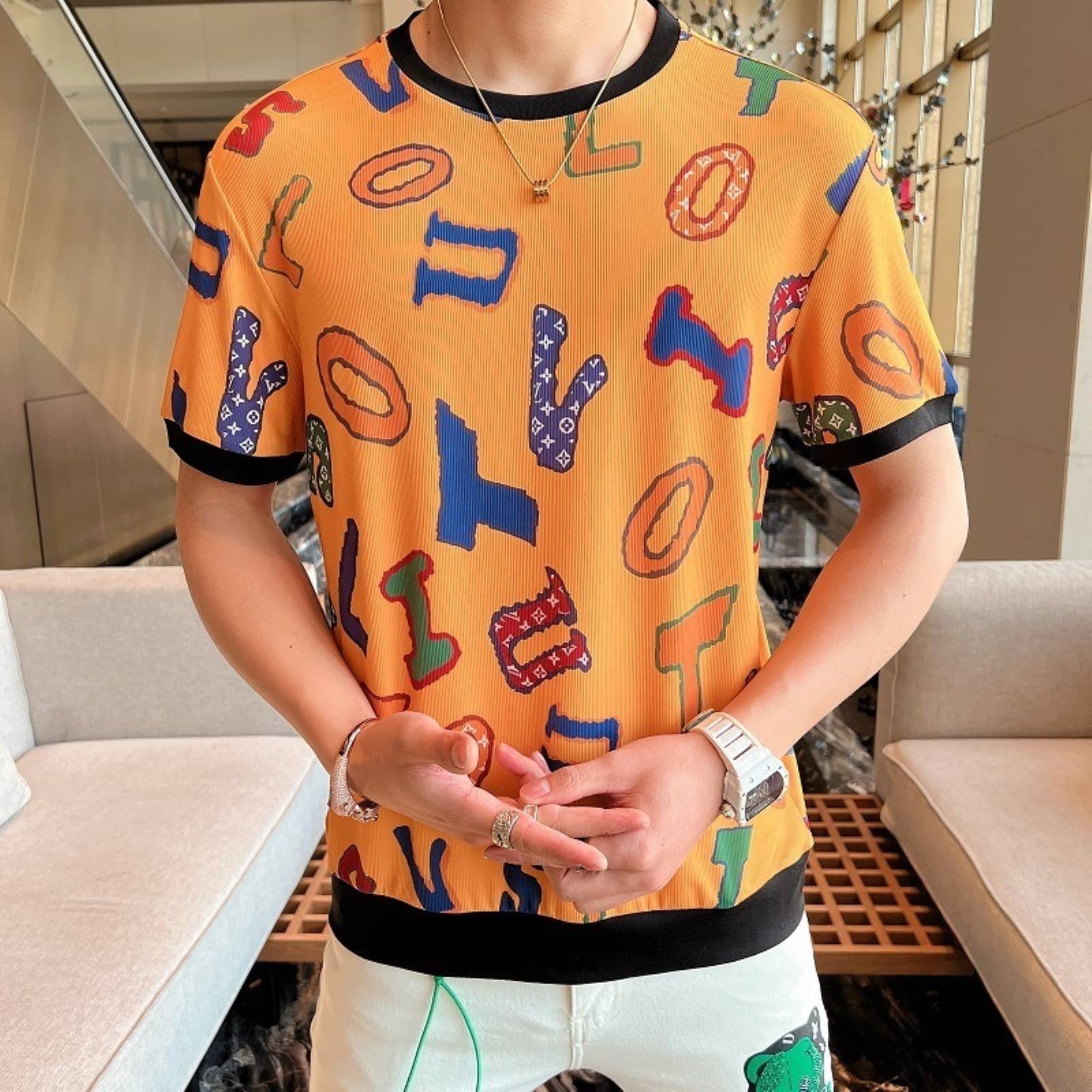 STI Polyester Regular Fit Printed Half Sleeves Men's Round T-Shirt - Multicolor8 ( Pack of 1 ) STI Polyester Regular Fit Printed Half Sleeves Men's Round T-Shirt - Multicolor8 ( Pack of 1 )